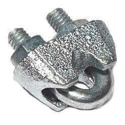 Křížová objímka ocelového lana ZL-3