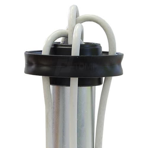 Krytka na kabely pro stožár d=38-50mm