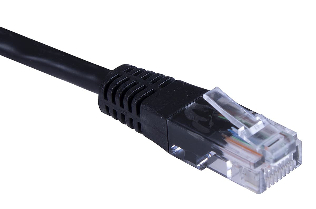 Masterlan patch kabel UTP, Cat5e, 5m, černý