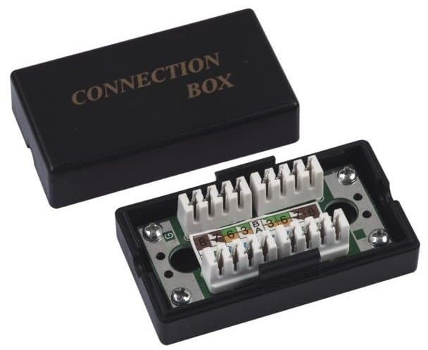 Masterlan spojka zářezová UTP Cat.5e, 2x zářezové pole