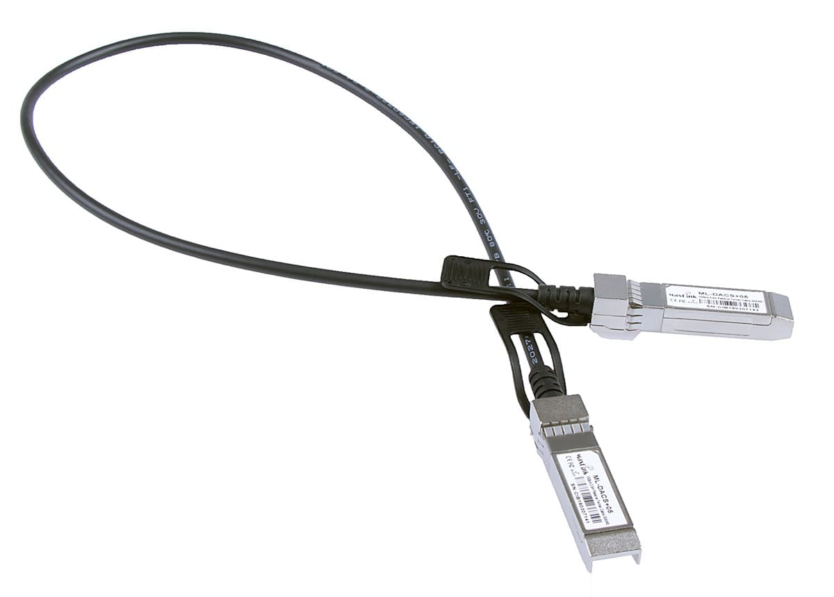 MaxLink 10G SFP+ DAC kabel, pasivní, 0,5m