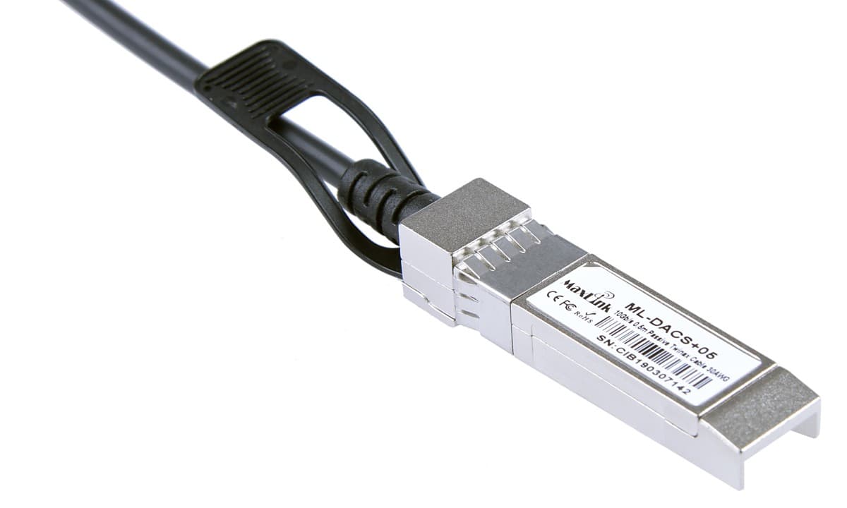 MaxLink 10G SFP+ DAC kabel, pasivní, 5m