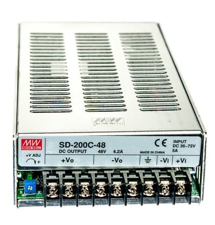 MEAN WELL měnič SD-200C-48, DC/DC, 200W