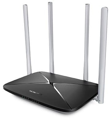 MERCUSYS AC12 Dual Band Wi-Fi Router, 300+866Mbps