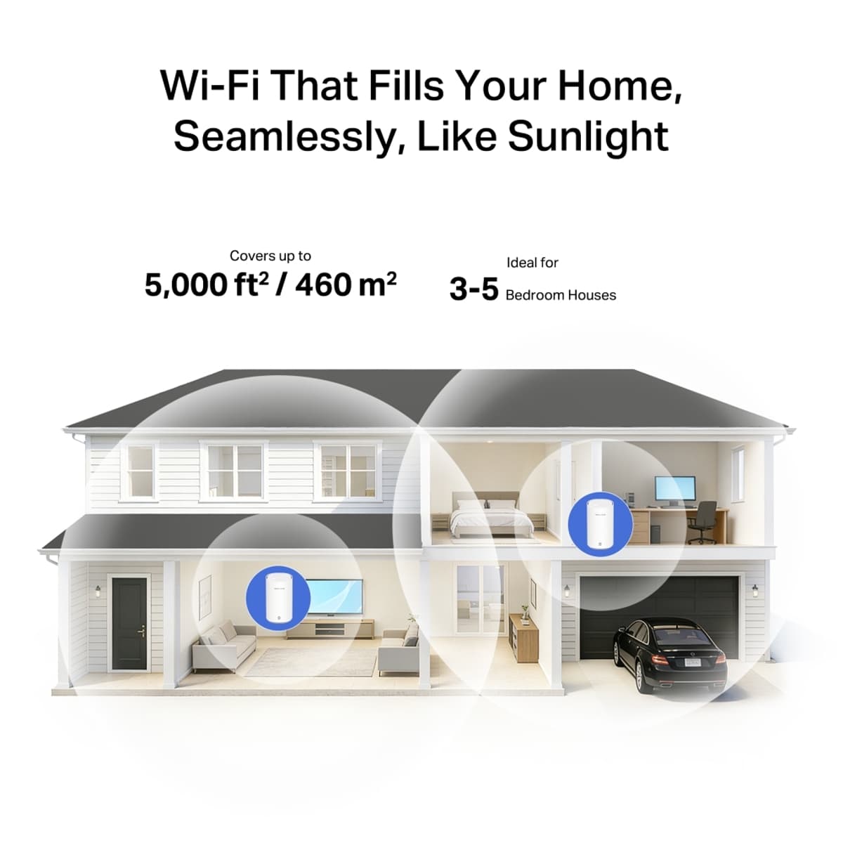 MERCUSYS Halo E27BE(2-pack), Meshový Wi-Fi 7 systém