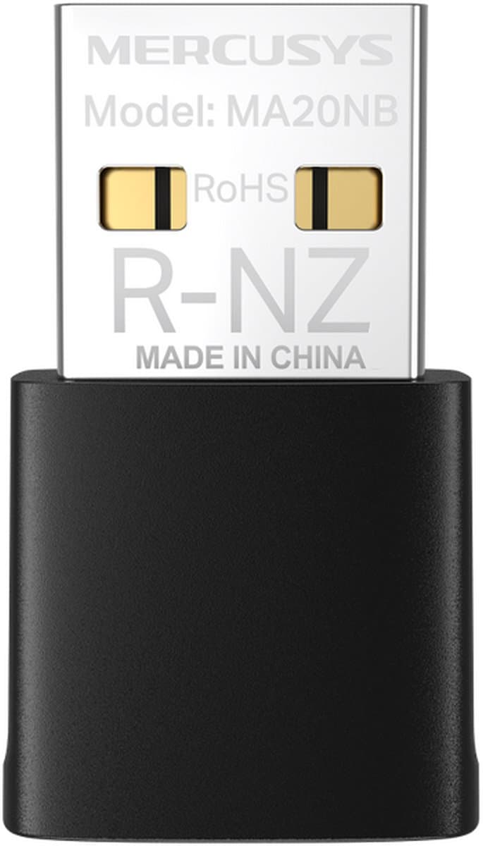 MERCUSYS MA20NB Nano Wi-Fi Bluetooth USB adaptér