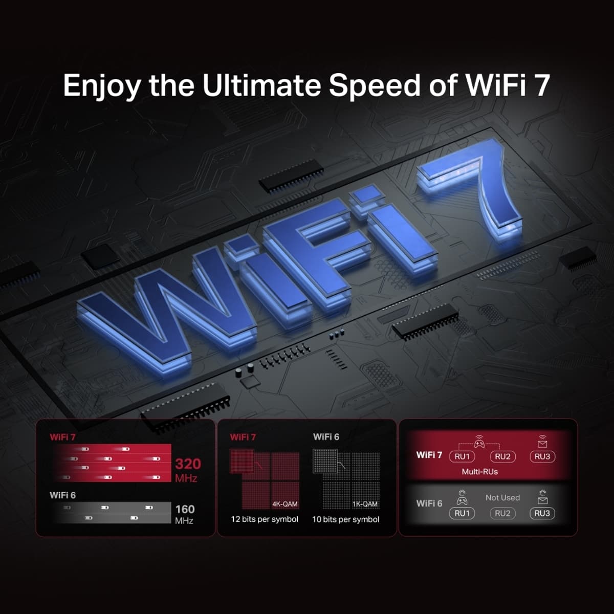 MERCUSYS MA49BE, Wi-Fi 7 a Bluetooth PCIe adaptér