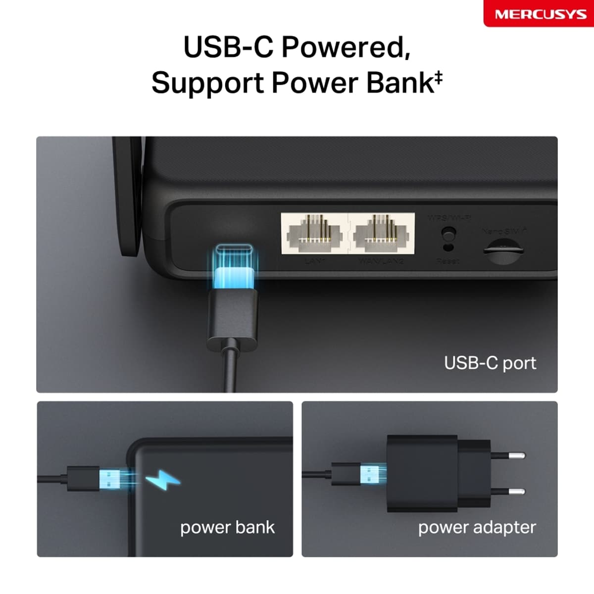 MERCUSYS MB113-4G, Wi-Fi 4 LTE cestovní router