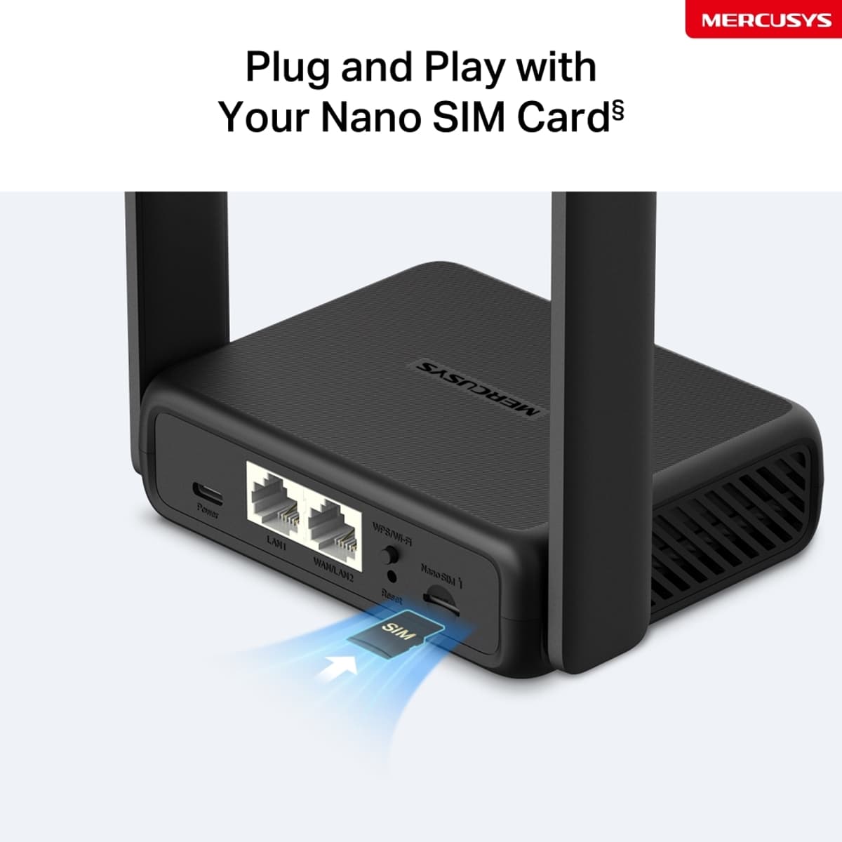 MERCUSYS MB113-4G, Wi-Fi 4 LTE cestovní router