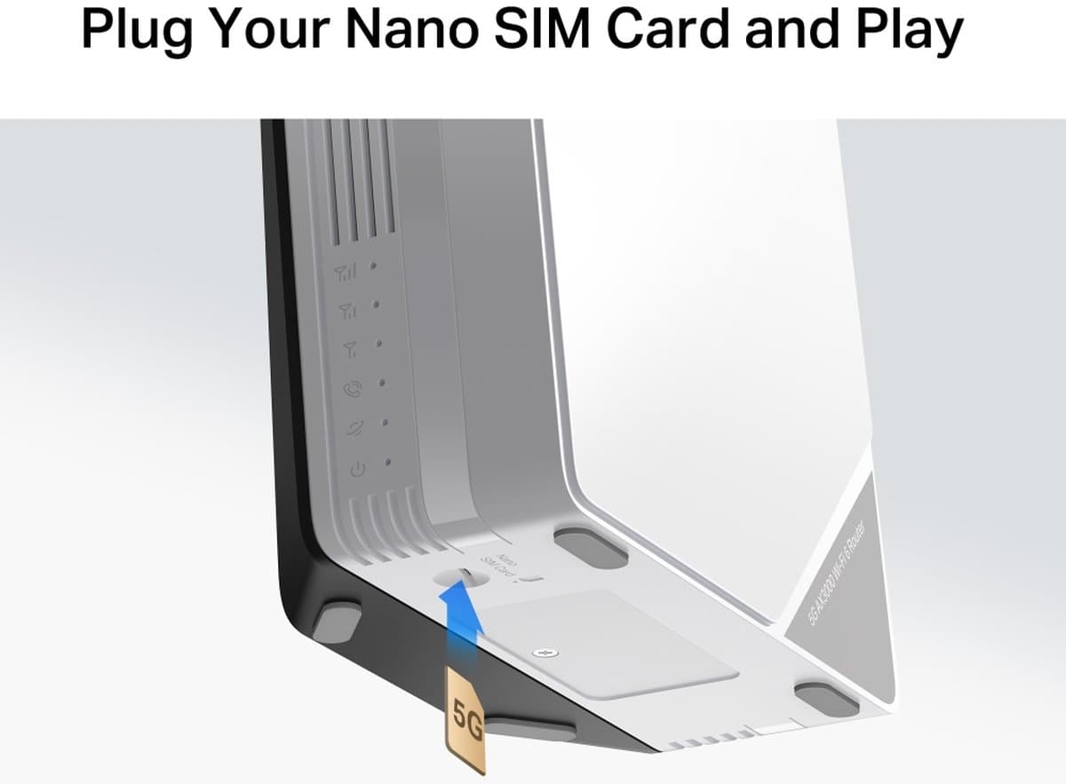 MERCUSYS MB520-5G, bezdrátový router s 5G LTE