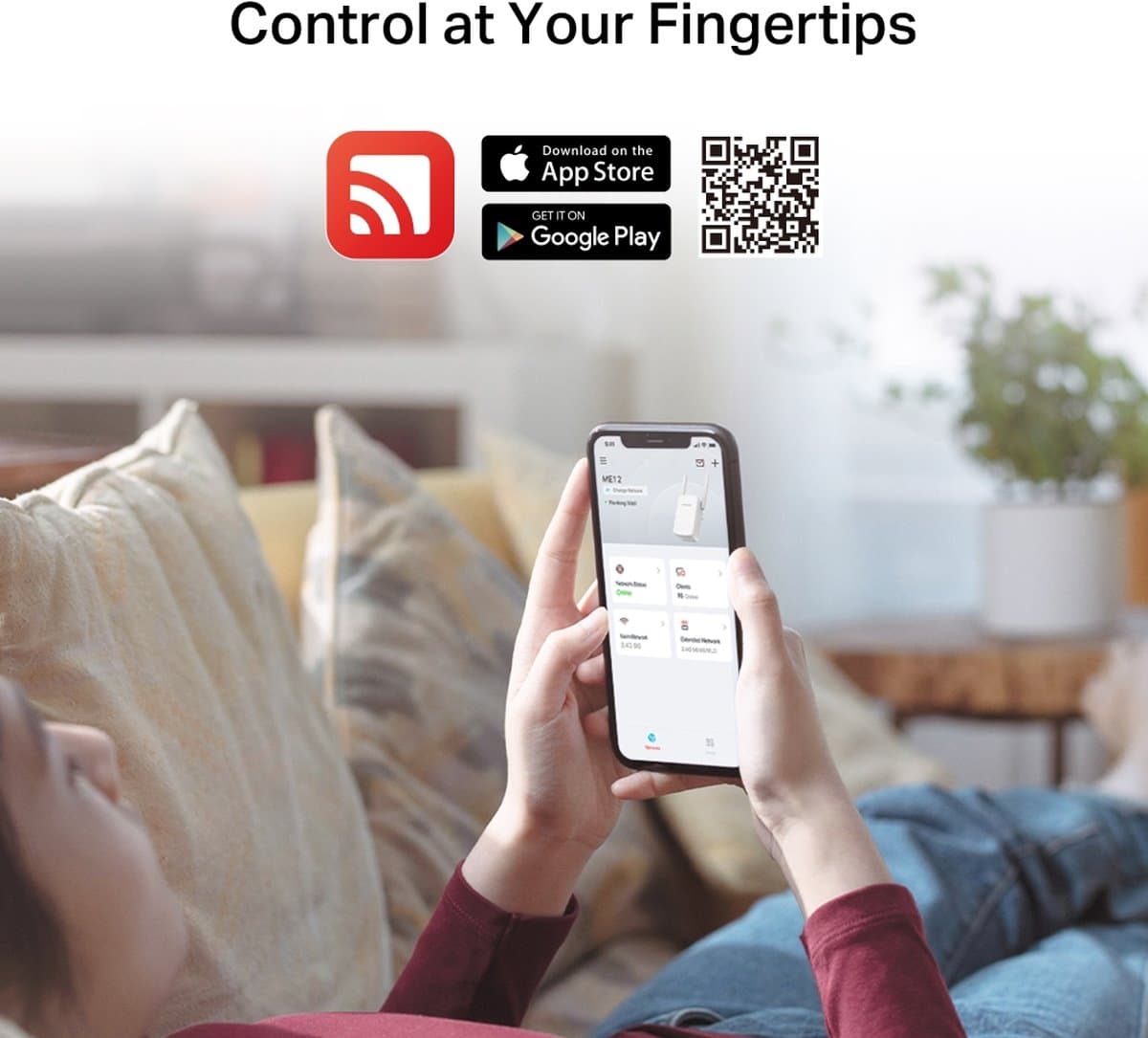 MERCUSYS ME12, 300 Mbps Wi-Fi Range Extender 