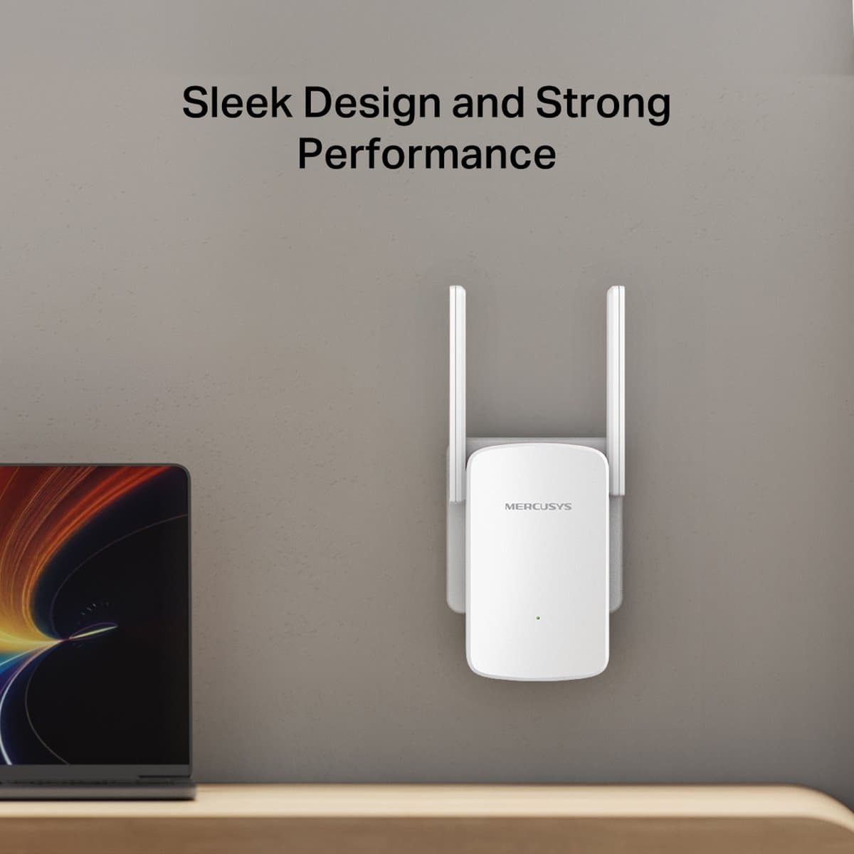 MERCUSYS ME12, 300 Mbps Wi-Fi Range Extender 
