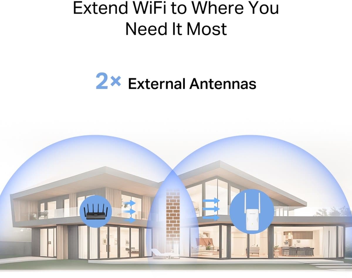 MERCUSYS ME25BE Wi-Fi 7 Range Extender