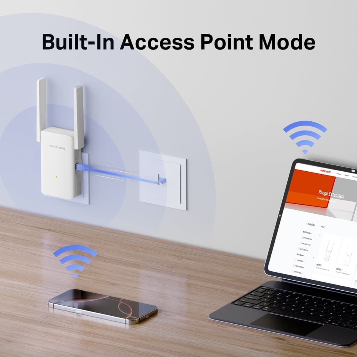 MERCUSYS ME80X - Wi-Fi 6 extender