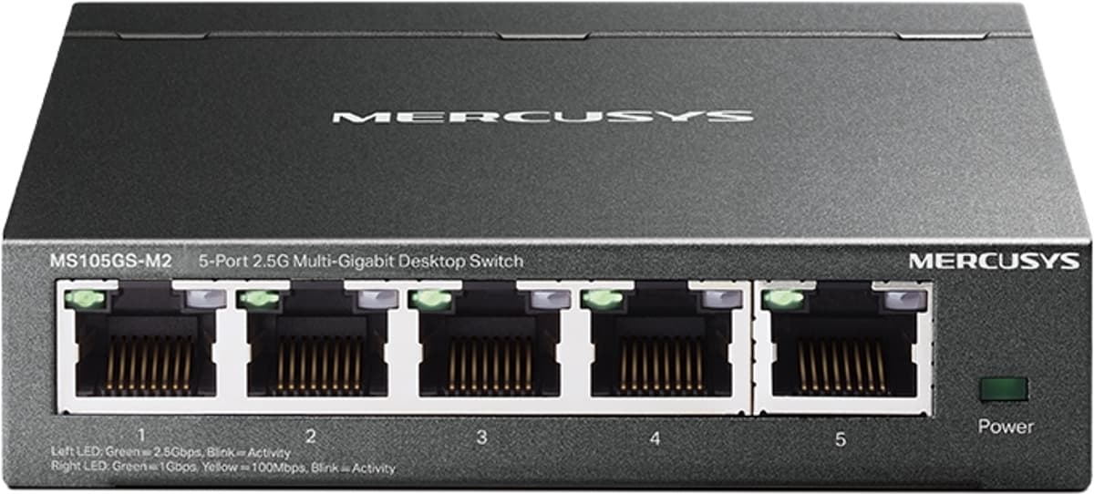MERCUSYS MS105GS-M2, 2.5G switch