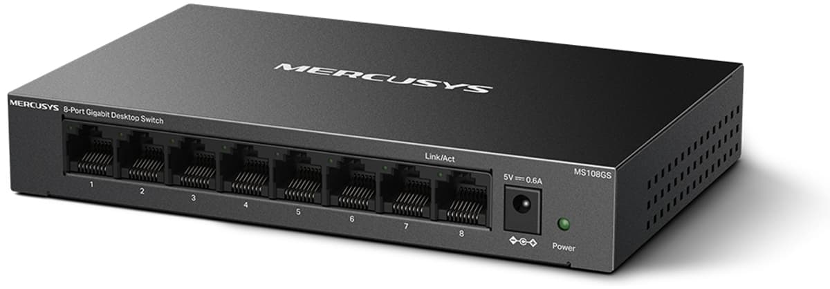 MERCUSYS MS108GS, Gigabitový switch