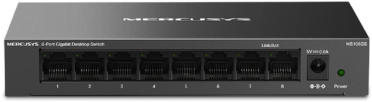 MERCUSYS MS108GS, Gigabitový switch