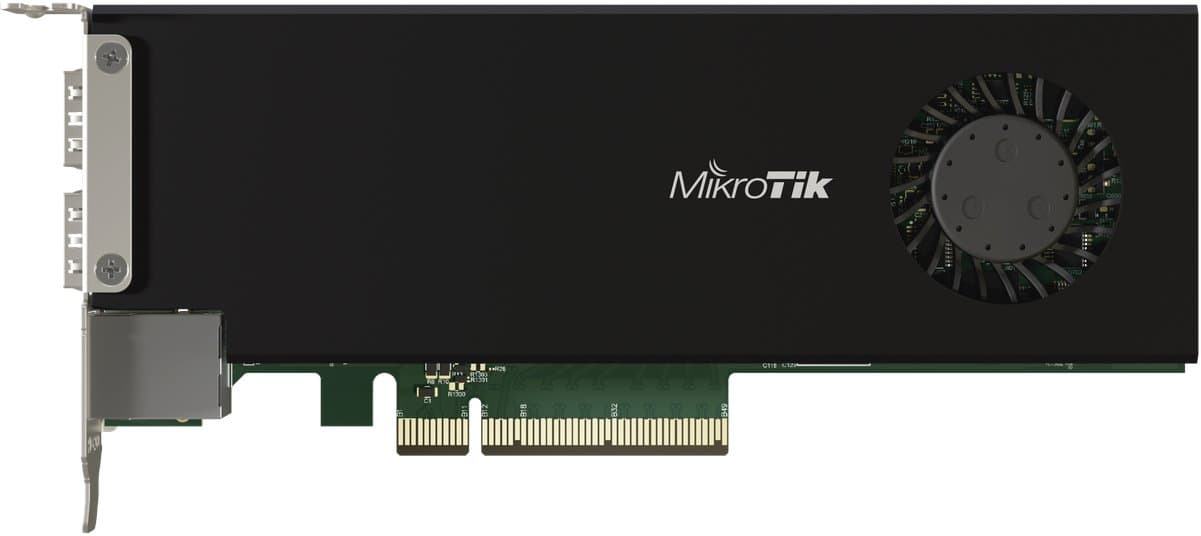 MikroTik Cloud Core Router, CCR2004-1G-2XS-PCIe