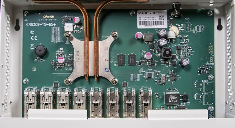 MikroTik Cloud Router Switch CRS309-1G-8S+IN, Dual Boot