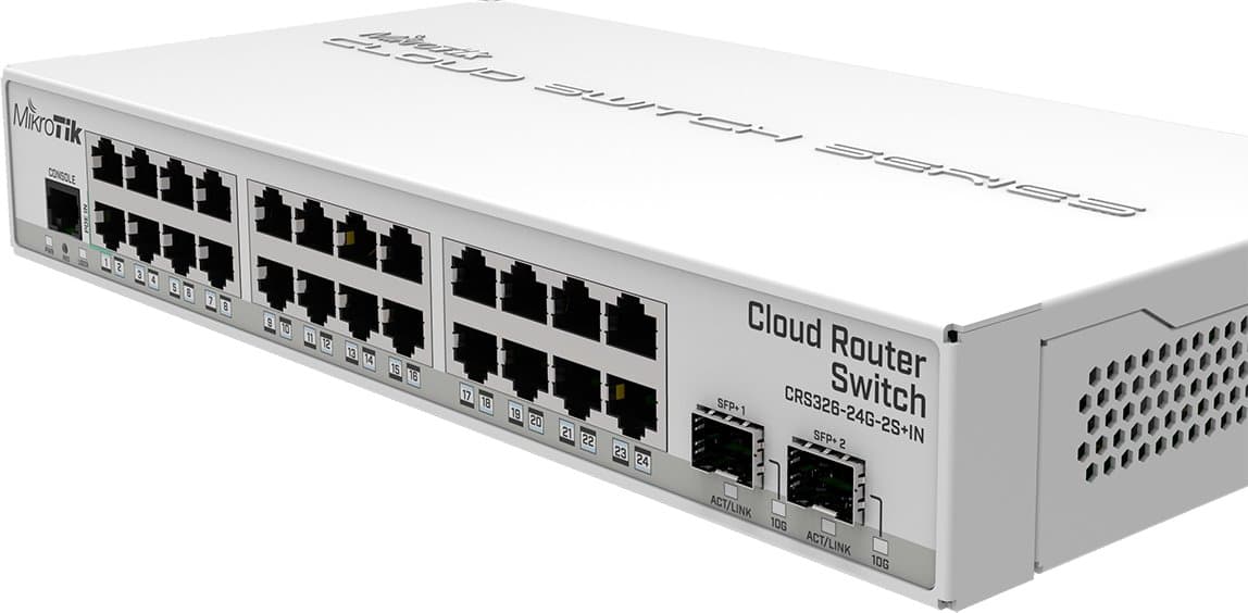 MikroTik Cloud Router Switch CRS326-24G-2S+IN