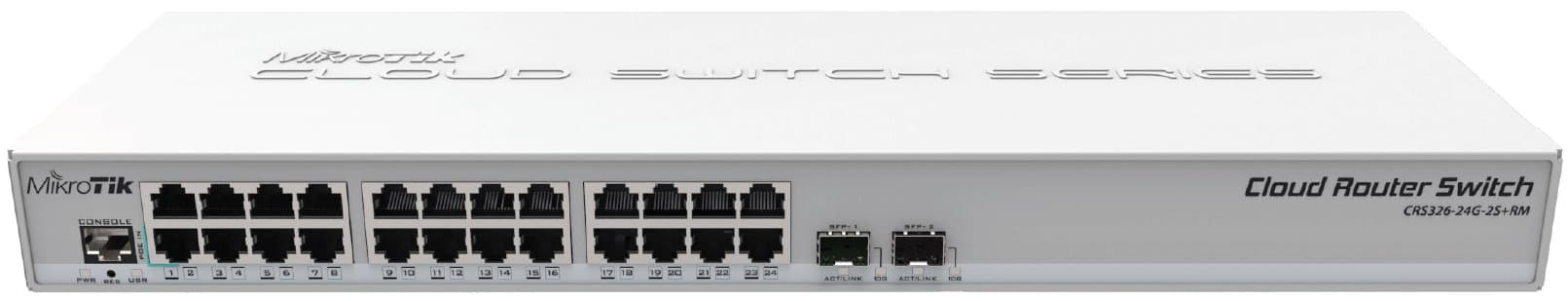 MikroTik Cloud Router Switch CRS326-24G-2S+RM