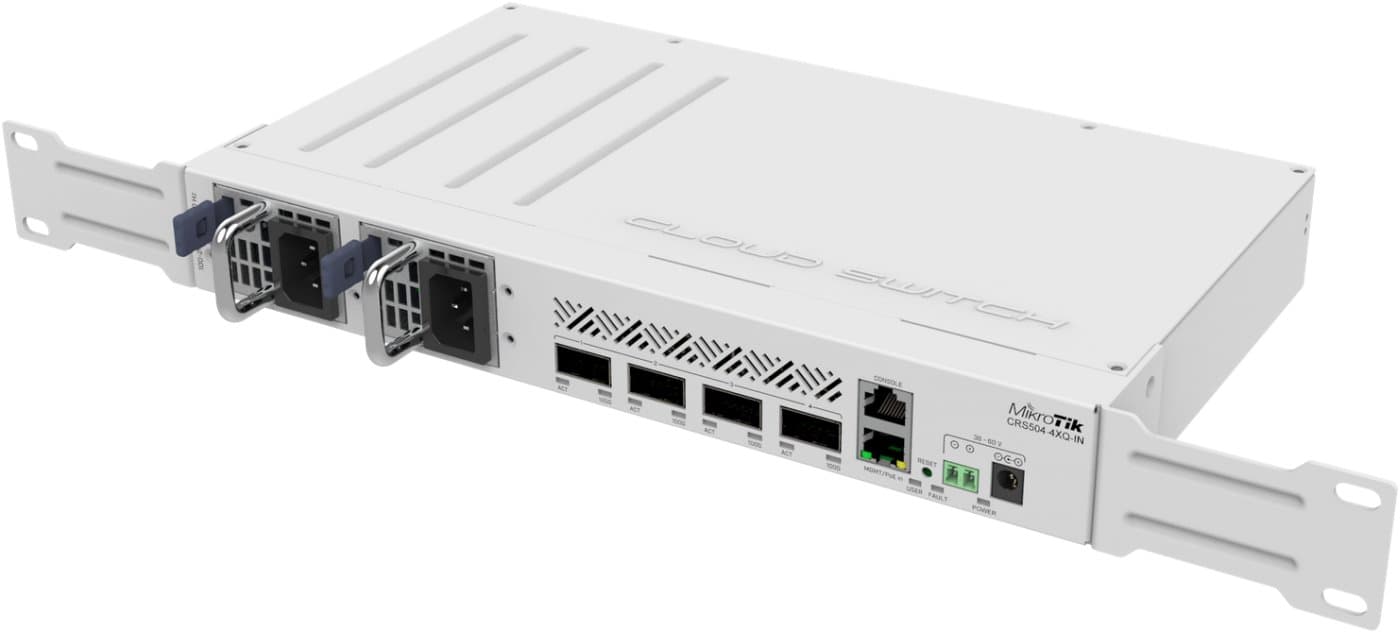 MikroTik Cloud Router Switch CRS504-4XQ-IN