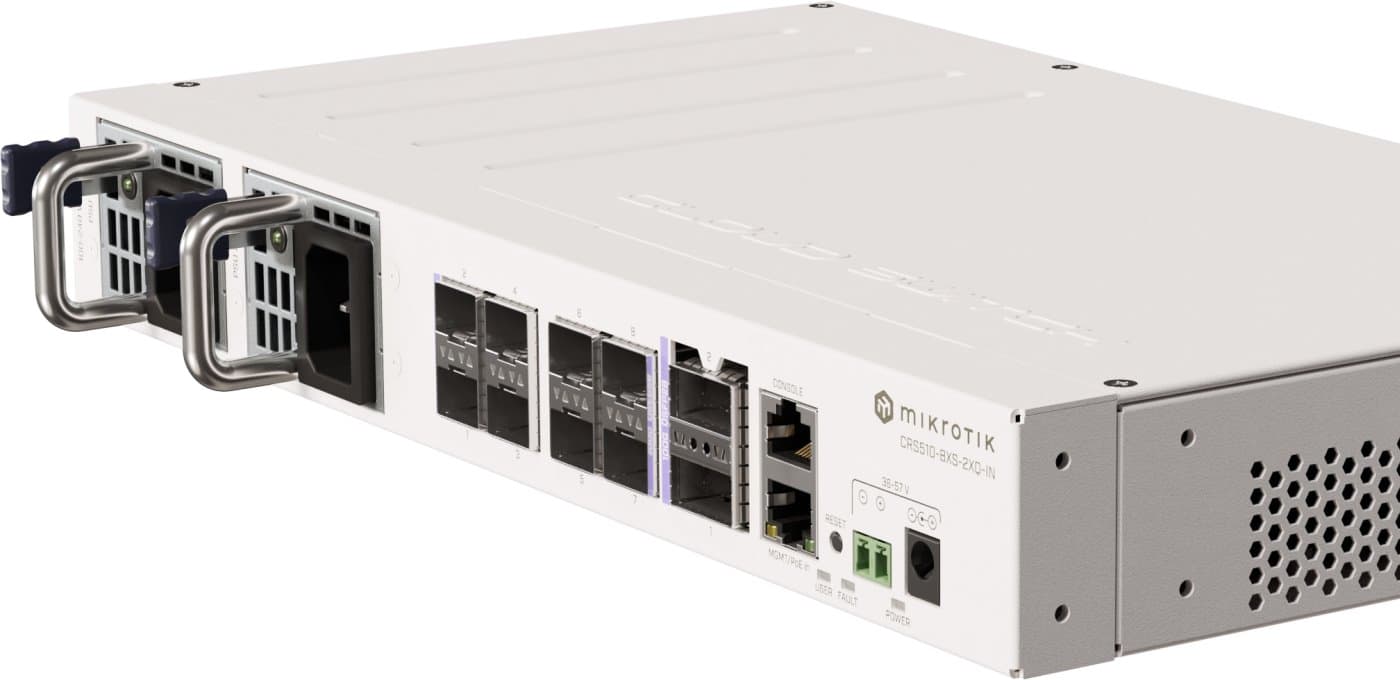 MikroTik Cloud Router Switch CRS510-8XS-2XQ-IN - Bazar