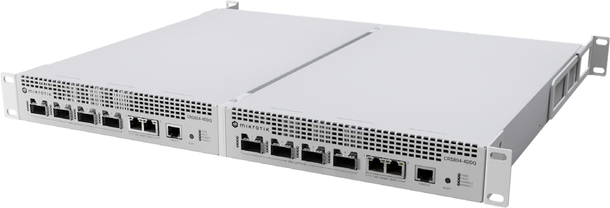MikroTik Cloud Router Switch CRS804-4DDQ-hRM
