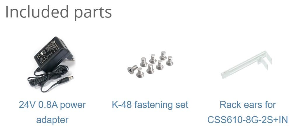 MikroTik Cloud Smart Switch CSS610-8G-2S+IN