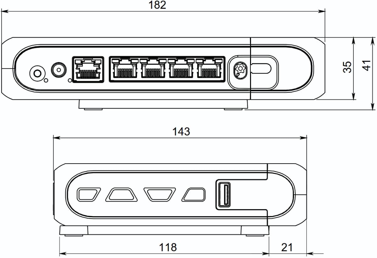 MikroTik MA53UG+HbeH, hAP be3 Media