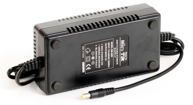 MikroTik napájecí adaptér 48V 2A