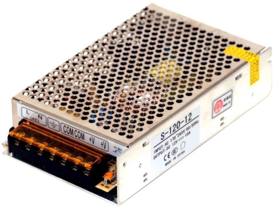 MikroTik průmyslový impulsní zdroj 12V, 10A, 120W