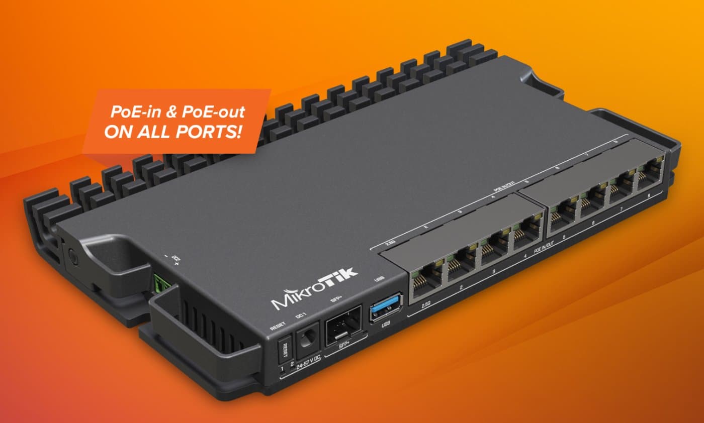 MikroTik RouterBOARD RB5009UPr+S+IN