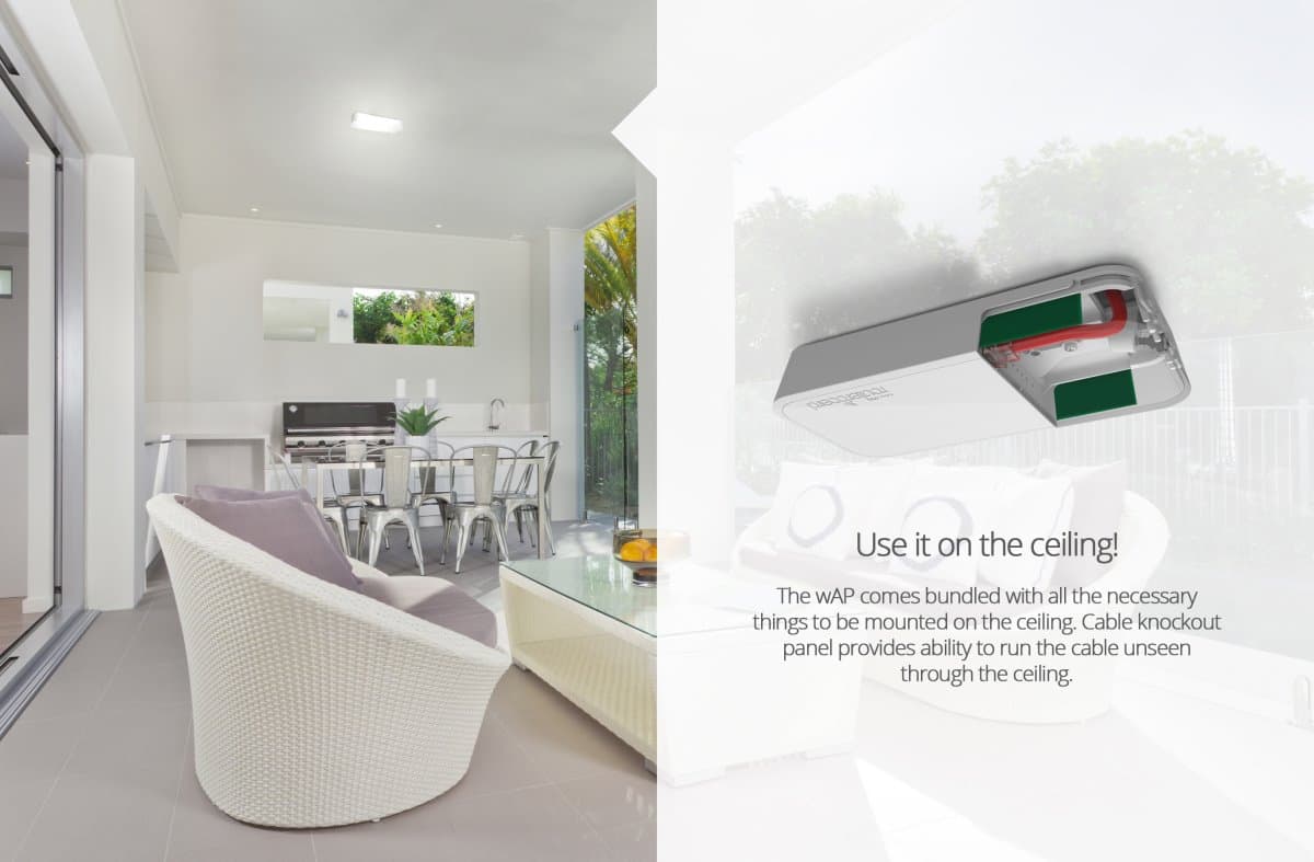 MikroTik RouterBOARD RBwAPR-2nD, wAP R, ROS L4