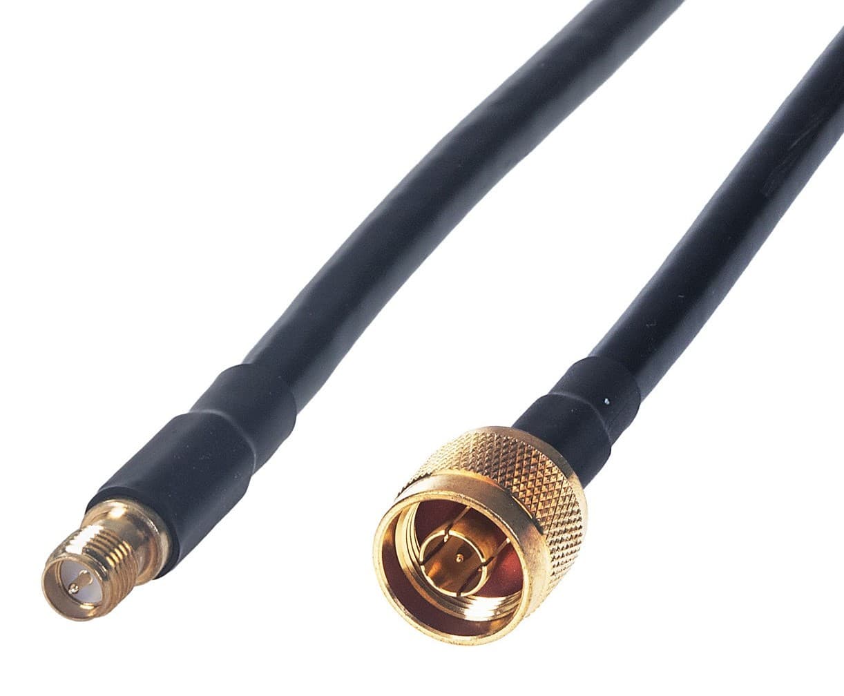 Pigtail RF240 0,2m - RSMA female / N male