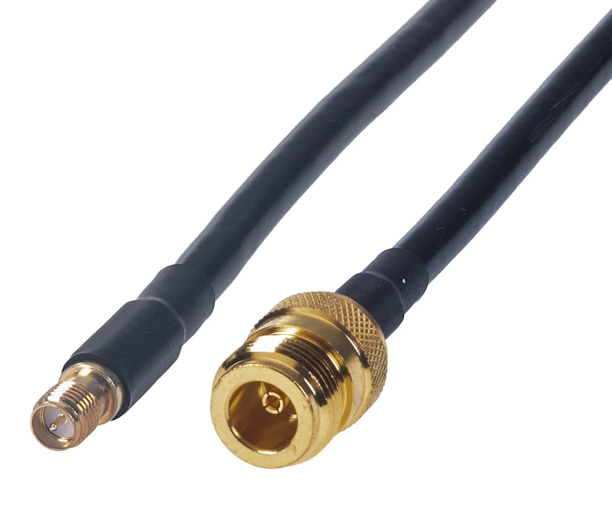 Pigtail RF240 5m - RSMA female / N female