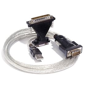 PremiumCord Konvertor USB2.0 - serial RS232 kabel