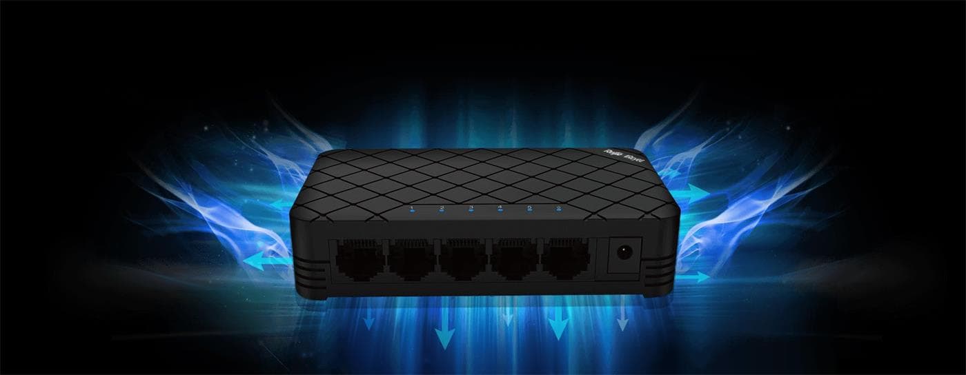 Reyee RG-ES05 Desktop Switch - Plastový