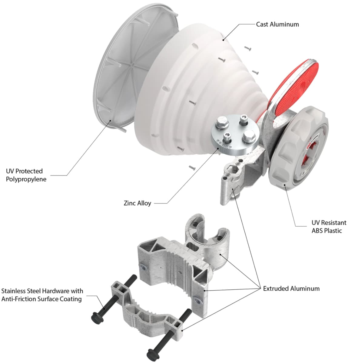 RF elements HG4-CC-S30, Sektorová Horn anténa, 5GHz, 30°