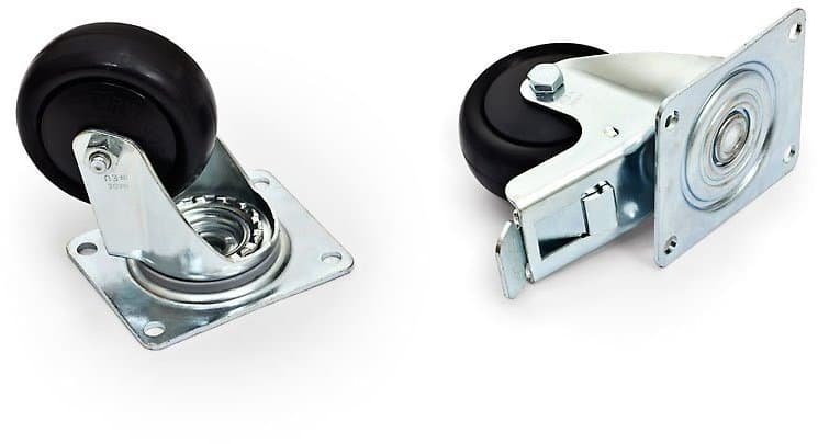 Sada Triton koleček s brzdou, nosnost 800kg