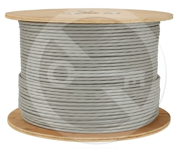 Solarix Instalační kabel CAT6A FFTP D-s2,d2,a1 500m