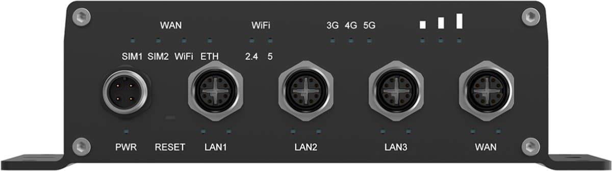 Teltonika ATRM50 5G Router pro Přepravu, M12 konektory
