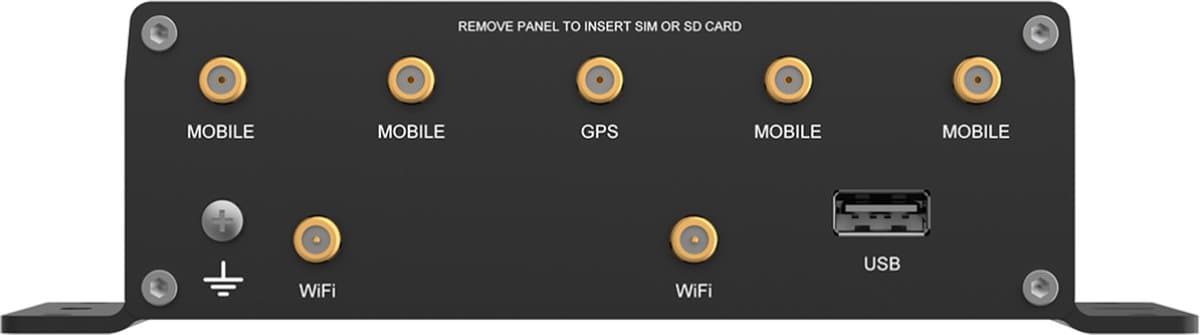 Teltonika ATRM50 5G Router pro Přepravu, M12 konektory