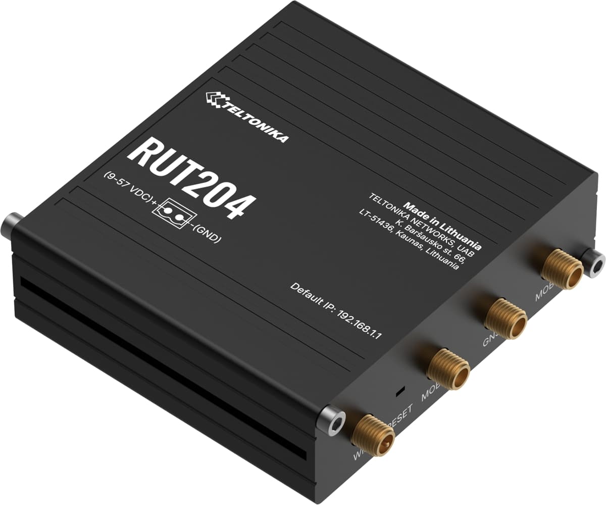Teltonika RUT204, Průmyslový 4G Wi-Fi 4 router