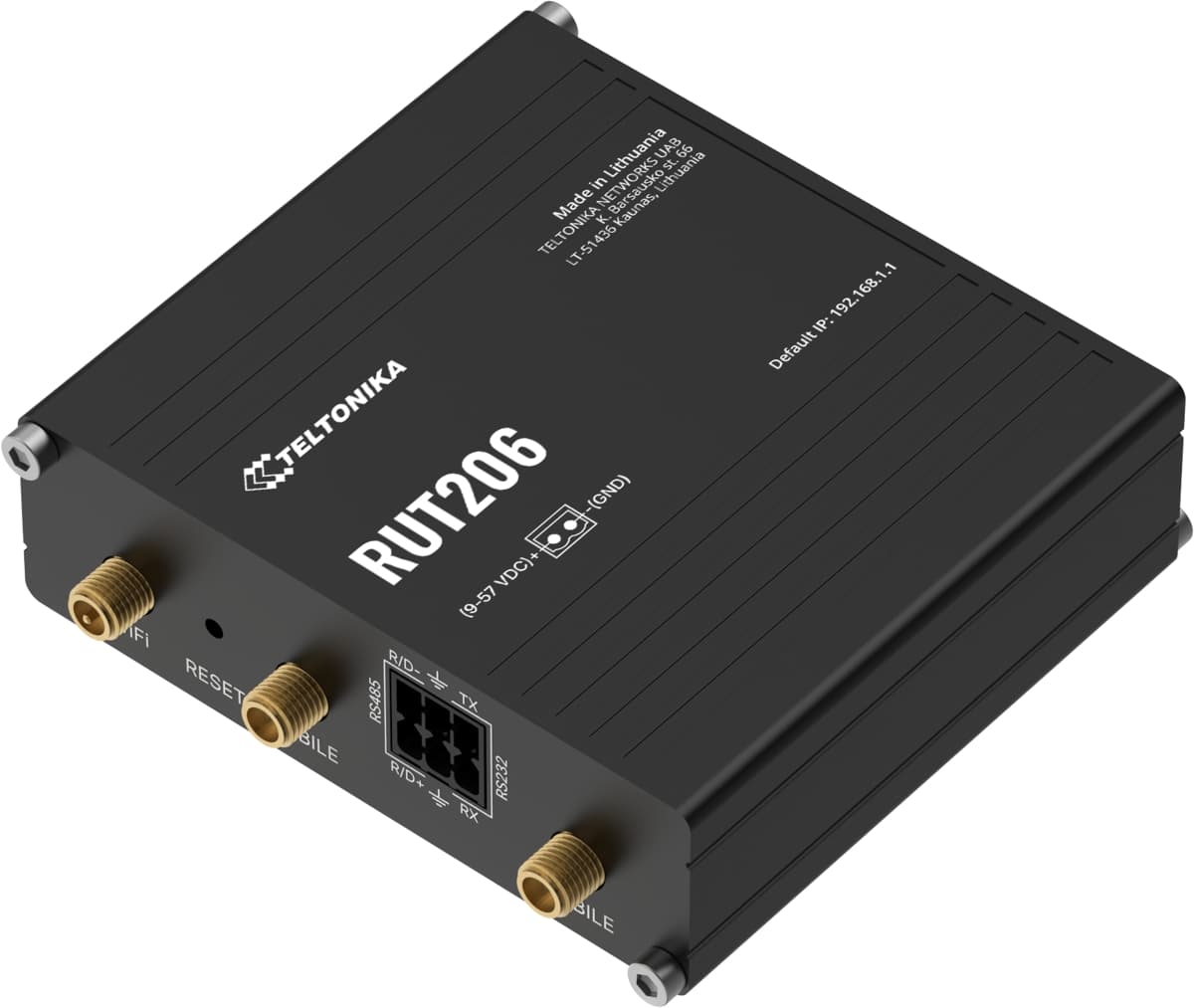 Teltonika RUT206, Průmyslový 4G Wi-Fi 4 router