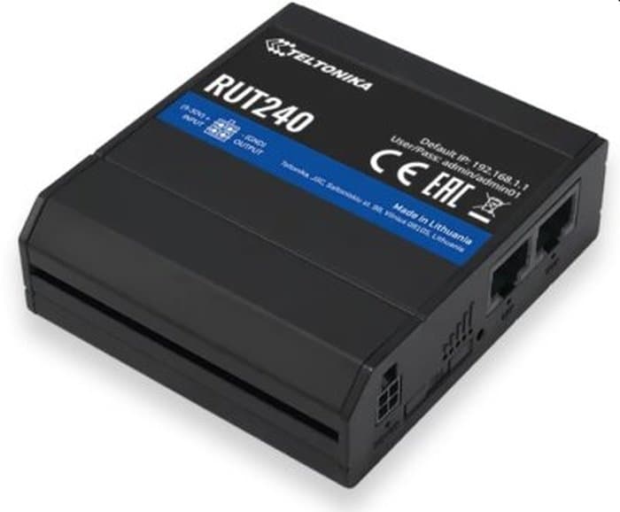 Teltonika RUT240 Industrial 4G/LTE WiFi Router
