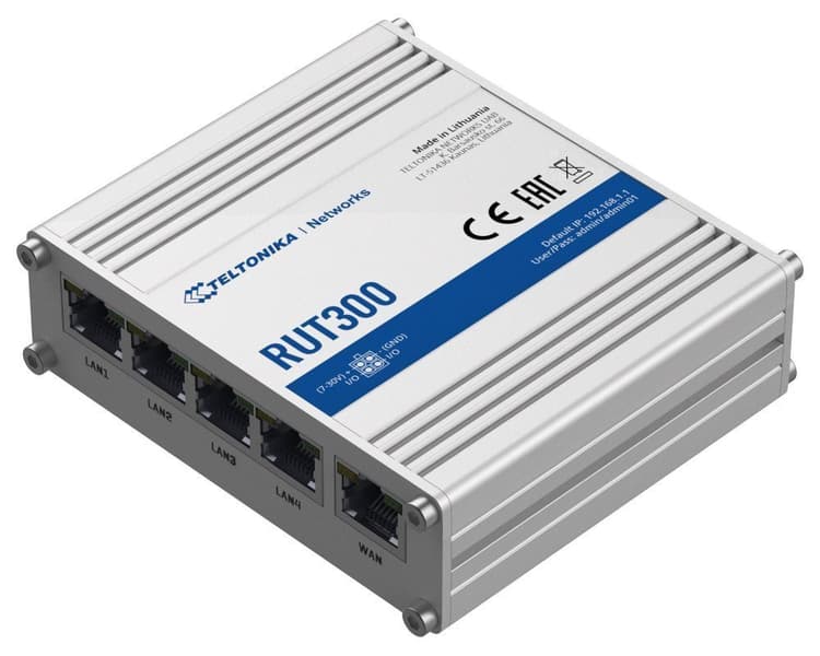 Teltonika RUT300 Průmyslový Ethernetový Router
