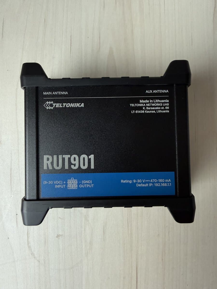 Teltonika RUT901 Průmyslový LTE Router - Bazar