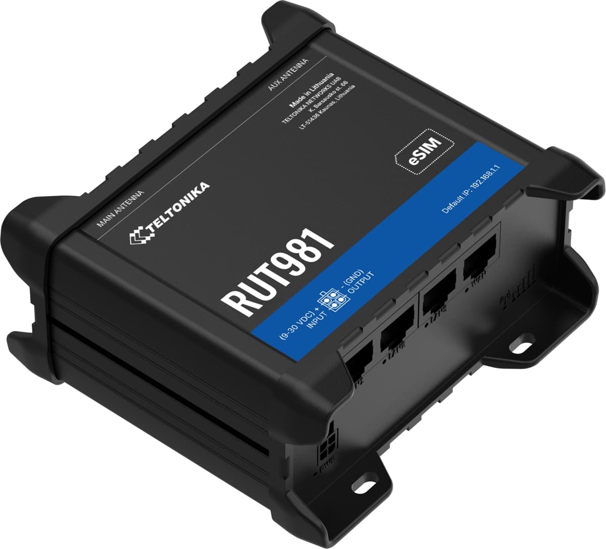 Teltonika RUT981, Průmyslový 4G Wi-Fi 4 router