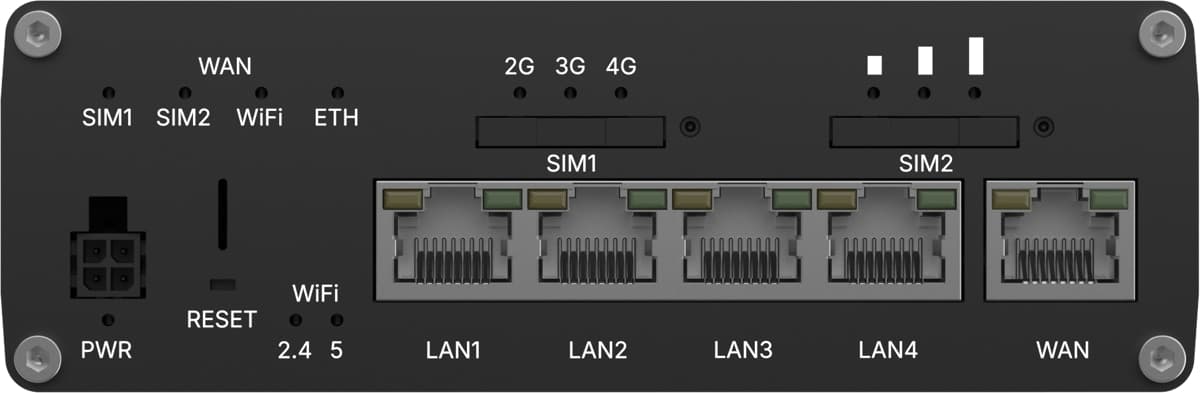Teltonika RUTC40, Průmyslový 4G Wi-Fi 6 router